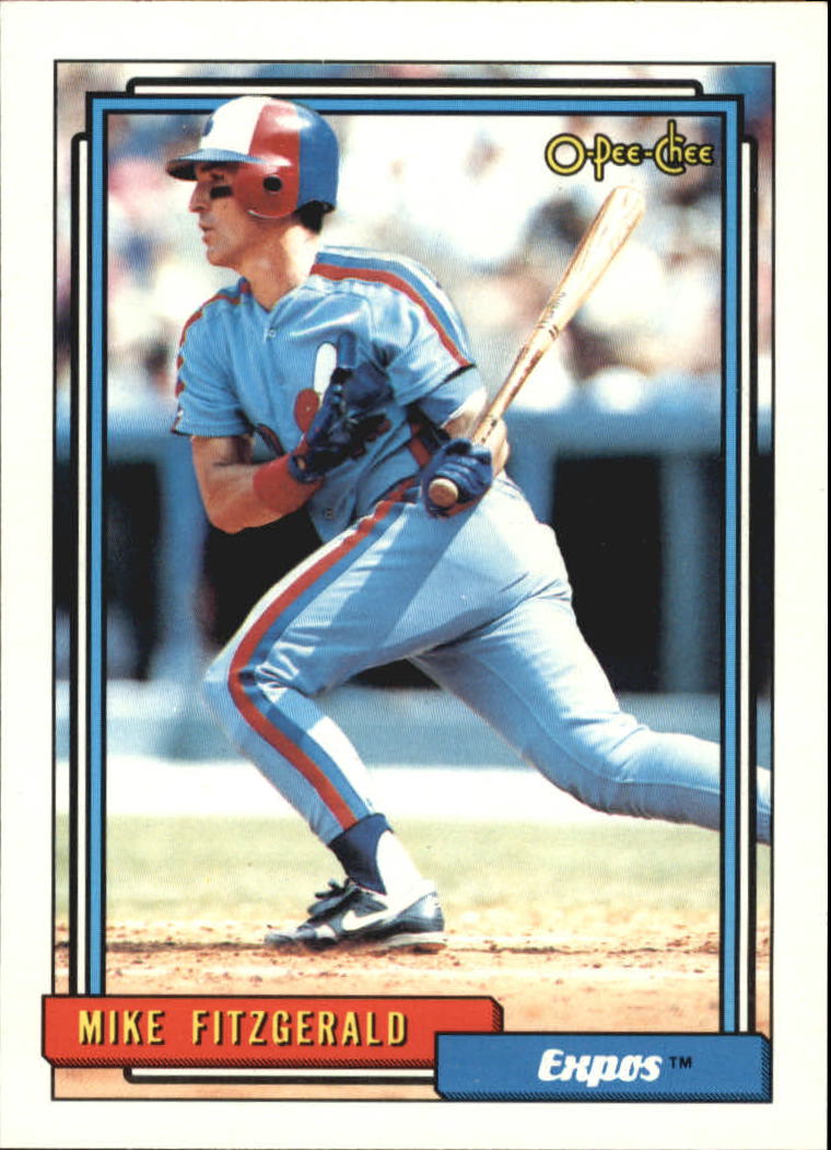 1992 O-Pee-Chee #761 Mike Fitzgerald