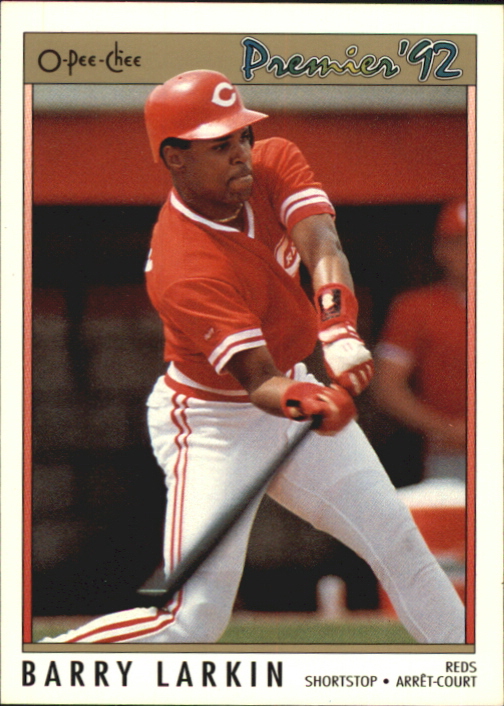 1992 O-Pee-Chee Premier #96 Barry Larkin
