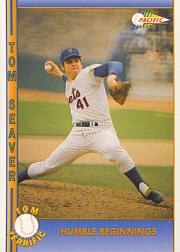 1992 Pacific Seaver #9 Tom Seaver/Humble Beginnings