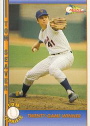 1992 Pacific Seaver #21 Tom Seaver/Twenty-Game Winner