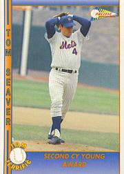 1992 Pacific Seaver #22 Tom Seaver/Second Cy Young Award