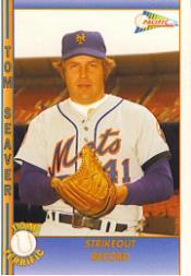 1992 Pacific Seaver #30 Tom Seaver/Strikeout Record