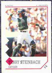 1992 Panini Stickers #14 Terry Steinbach