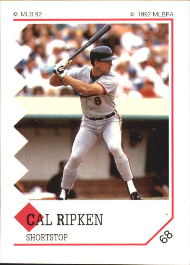 1992 Panini Stickers #68 Cal Ripken