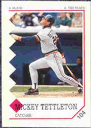 1992 Panini Stickers #104 Mickey Tettleton