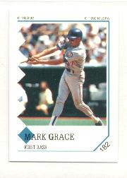 1992 Panini Stickers #182 Mark Grace