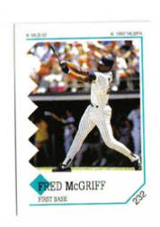 1992 Panini Stickers #232 Fred McGriff