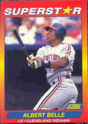 1992 Score 100 Superstars #39 Albert Belle