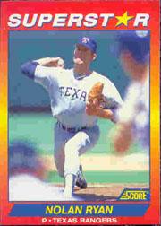 1992 Score 100 Superstars #50 Nolan Ryan