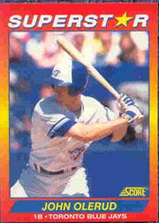 1992 Score 100 Superstars #71 John Olerud