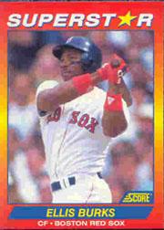 1992 Score 100 Superstars #83 Ellis Burks