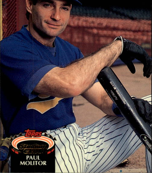 Stadium Club Paul Molitor Nm Mt