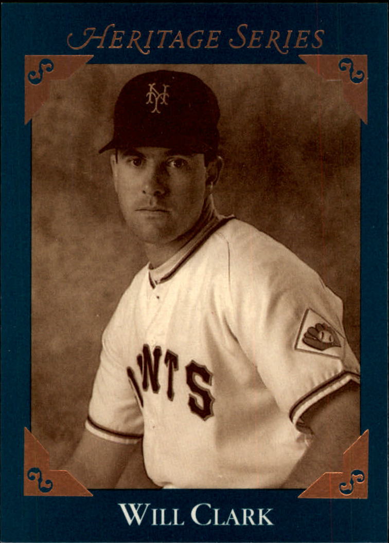 1992 Studio Heritage #BC8 Will Clark