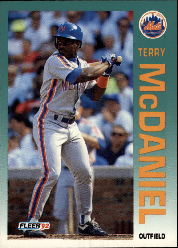 1992 Fleer #511 Terry McDaniel