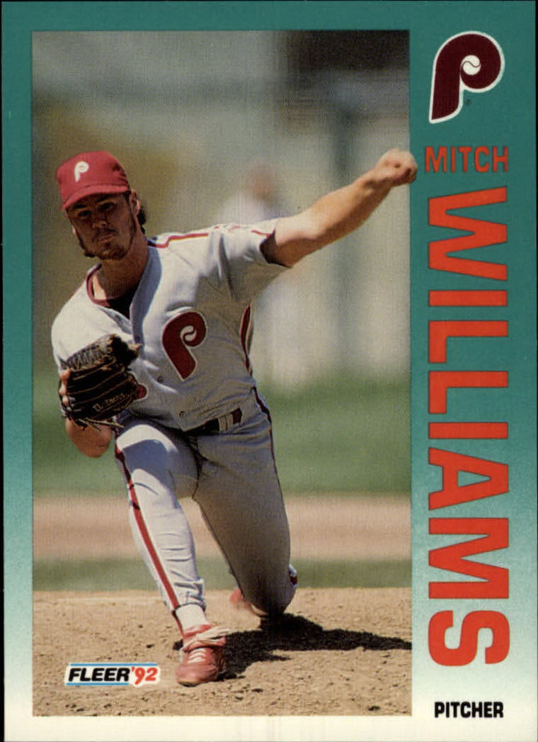 1992 Fleer #547 Mitch Williams