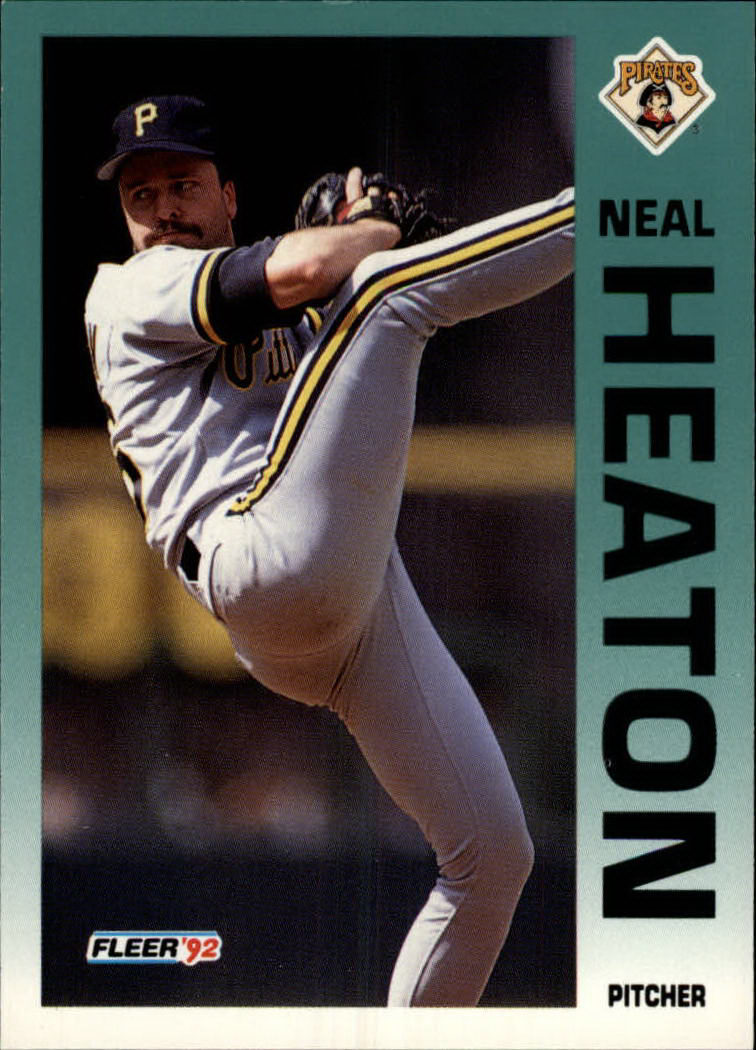 1992 Fleer #554 Neal Heaton