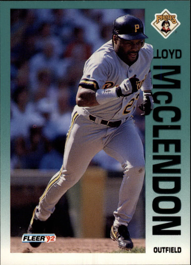 1992 Fleer #560 Lloyd McClendon