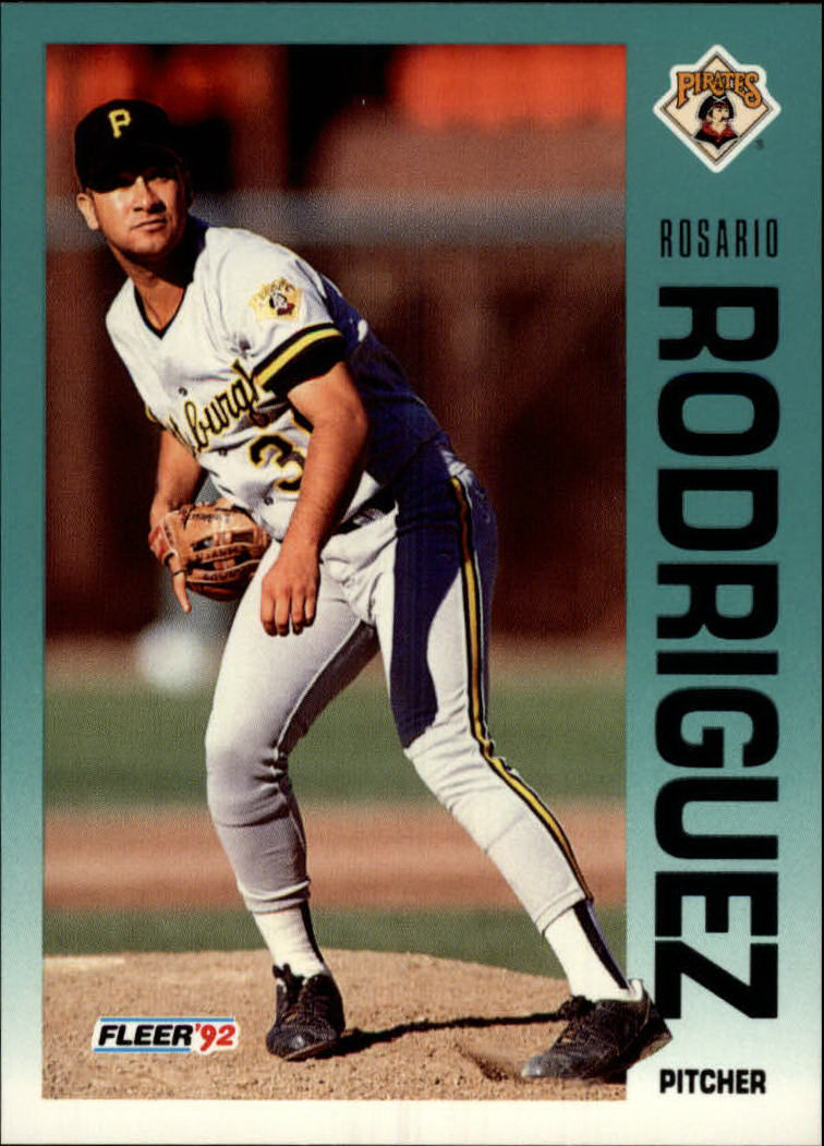 1992 Fleer #565 Rosario Rodriguez
