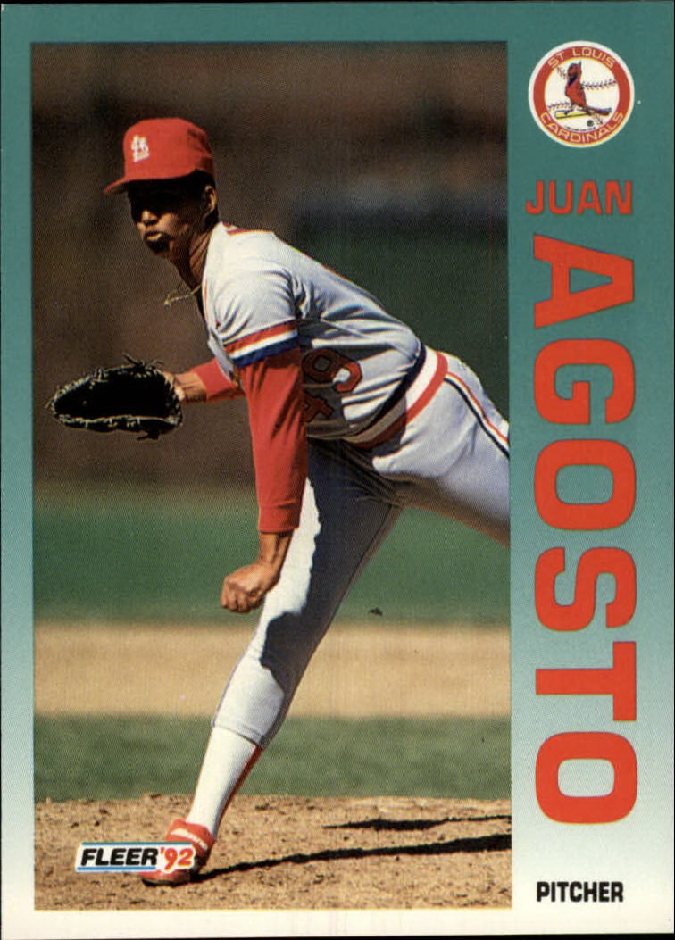 1992 Fleer #574 Juan Agosto