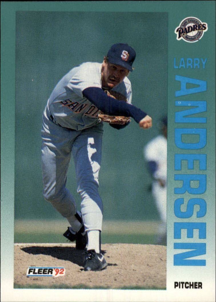 1992 Fleer #597 Larry Andersen