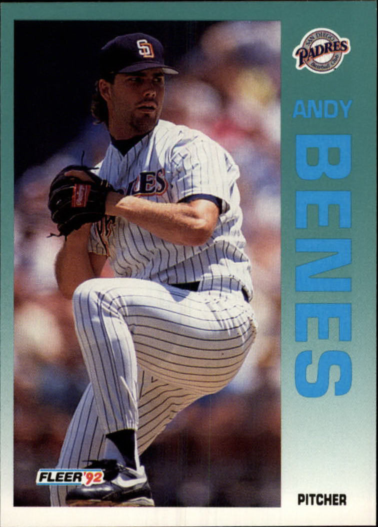 1992 Fleer #599 Andy Benes