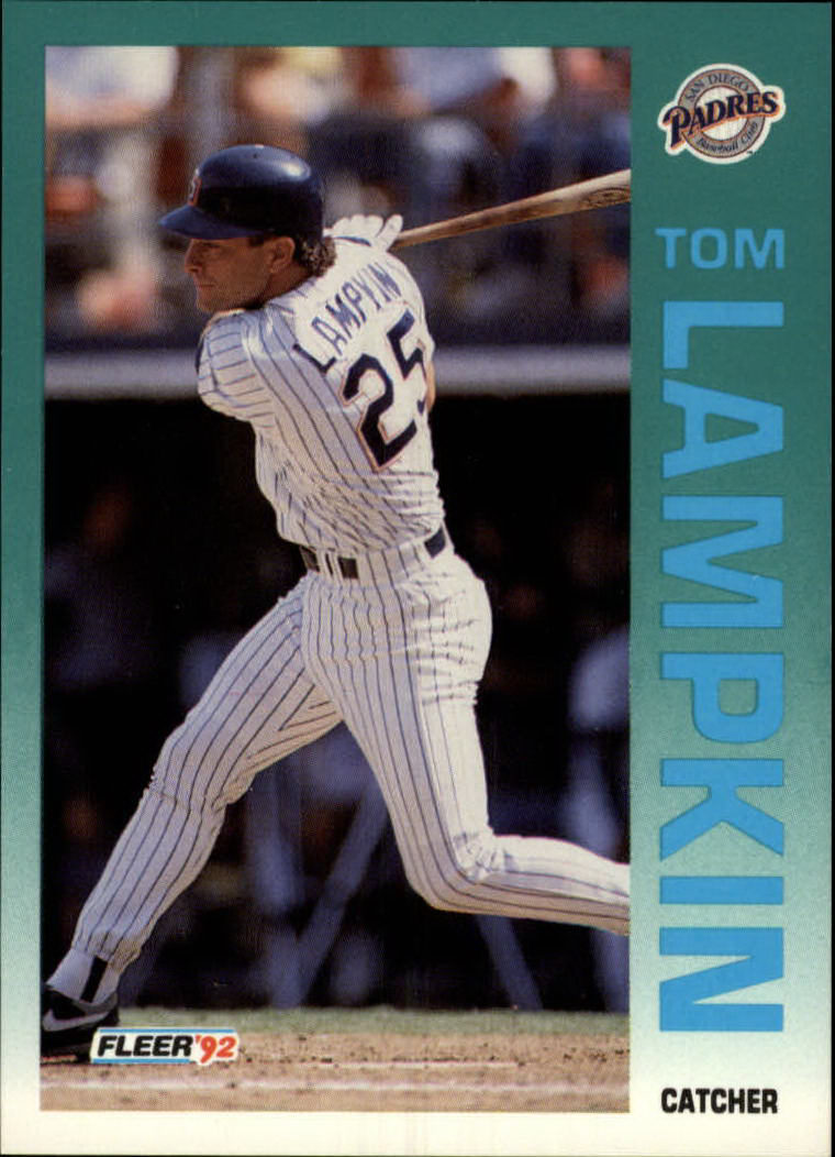 1992 Fleer #610 Tom Lampkin