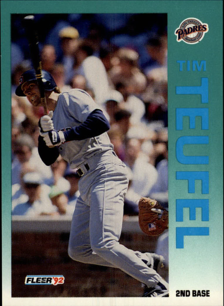1992 Fleer #622 Tim Teufel