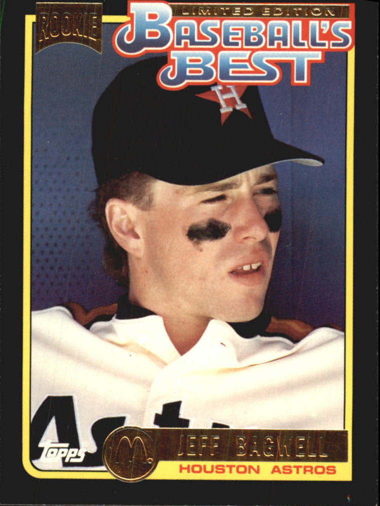 1992 Topps McDonald's #34 Jeff Bagwell