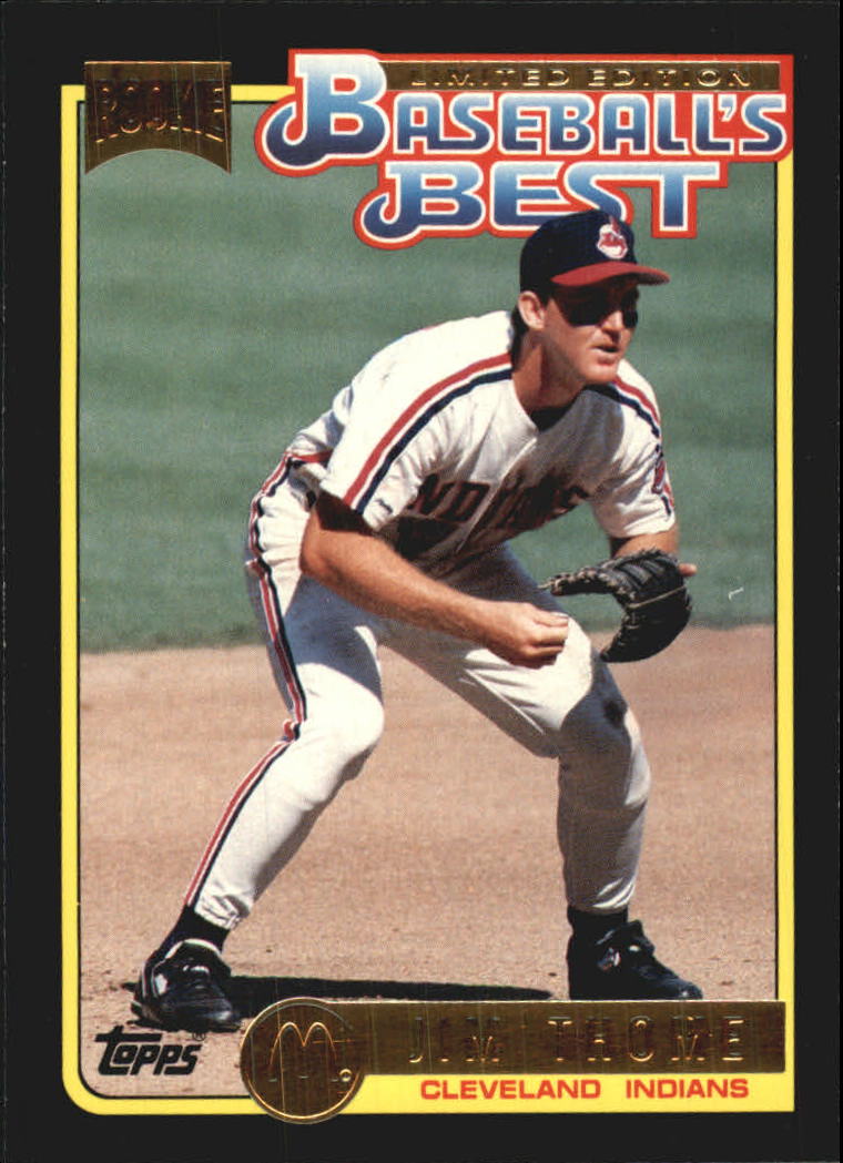 1992 Topps McDonald's #37 Jim Thome
