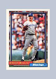 1992 Topps Micro #54 David Wells