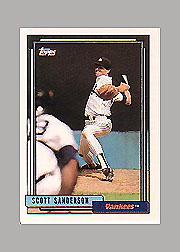 1992 Topps Micro #480 Scott Sanderson