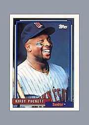 1992 Topps Micro #575 Kirby Puckett