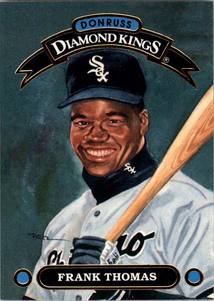 1992 Donruss Diamond Kings #DK8 Frank Thomas