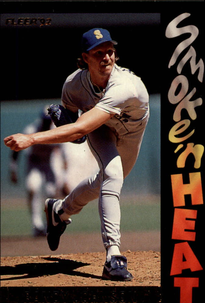 1992 Fleer Smoke 'n Heat #S11 Randy Johnson