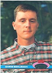 1992 Stadium Club Dome #167 Chris Seelbach RC