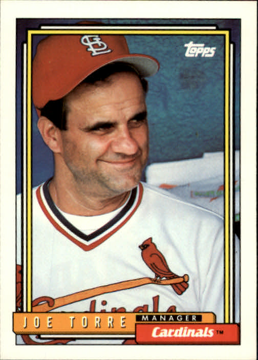 1992 Topps #549 Joe Torre MG