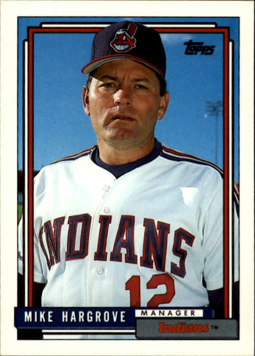 1992 Topps #609 Mike Hargrove MG