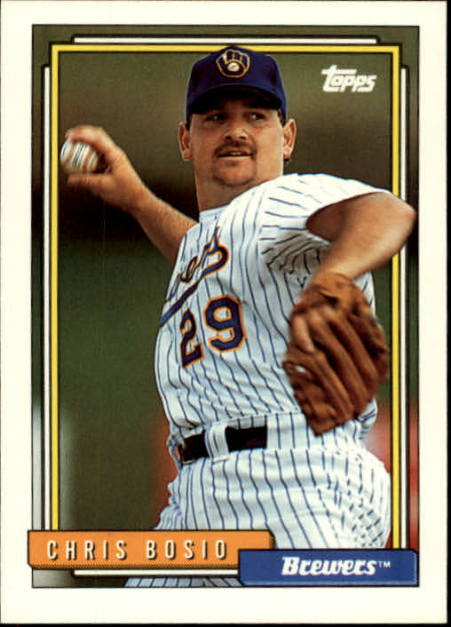 1992 Topps #638 Chris Bosio