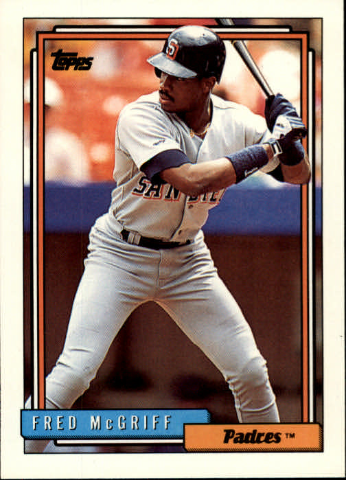 1992 Topps #660 Fred McGriff