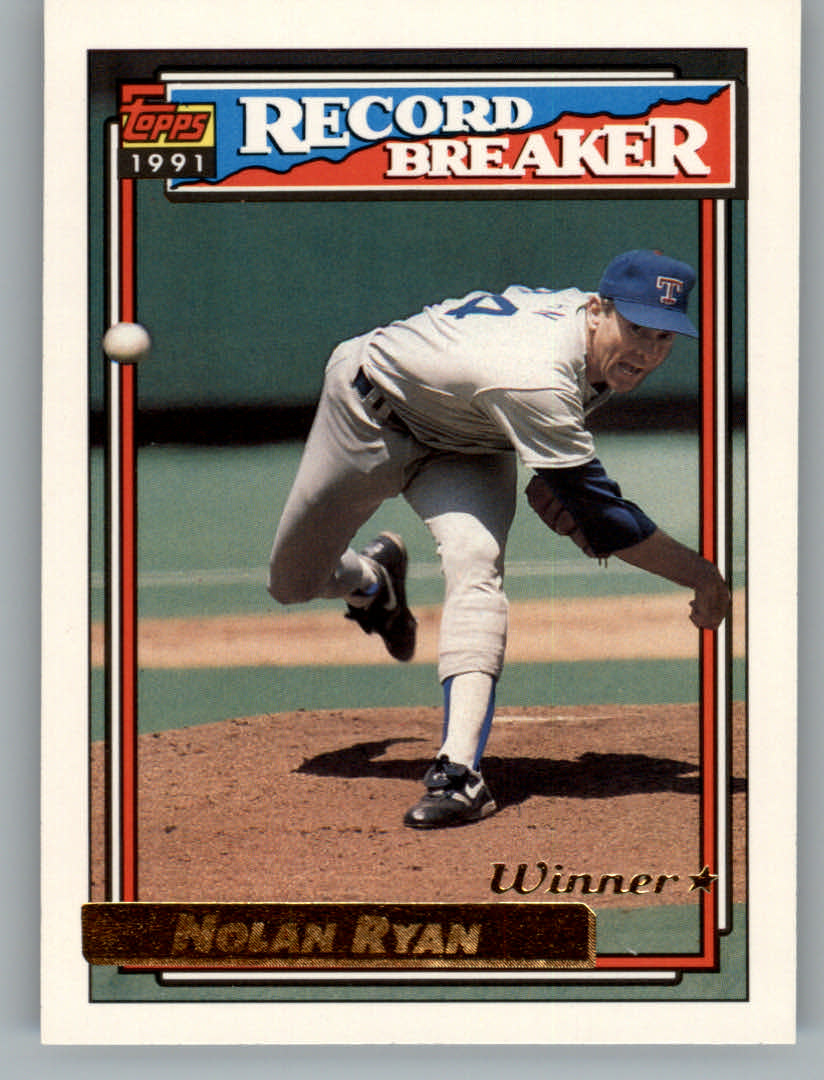 1992 Topps Gold Winners #4 Nolan Ryan RB