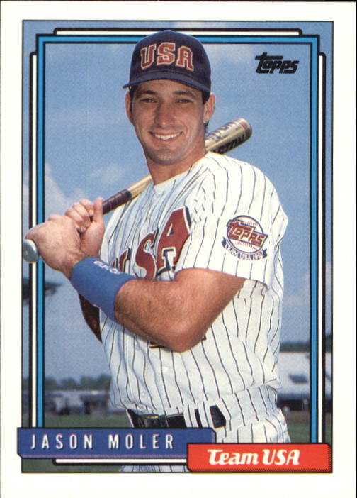 1992 Topps Traded #75T Jason Moler USA RC