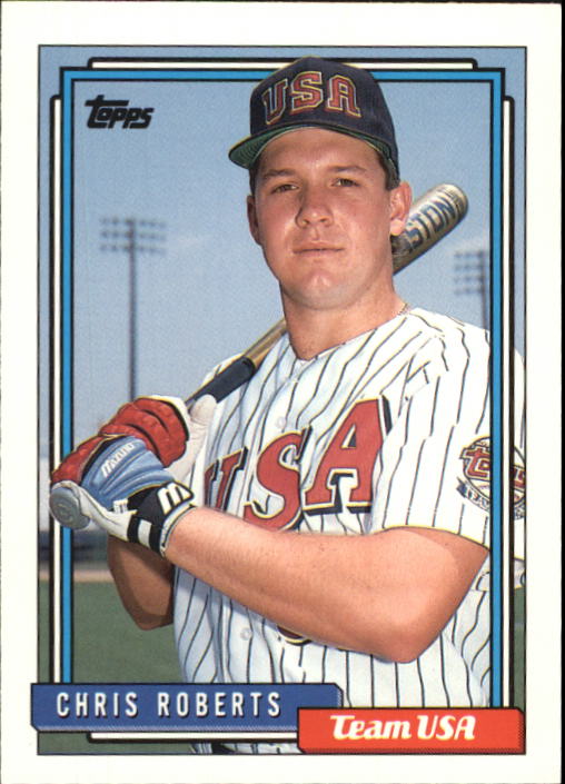 1992 Topps Traded #93T Chris Roberts USA