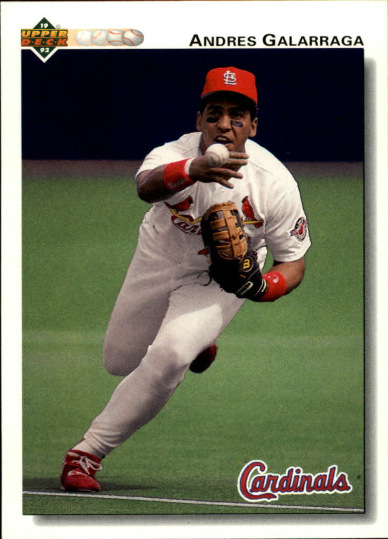 1992 Upper Deck #758 Andres Galarraga