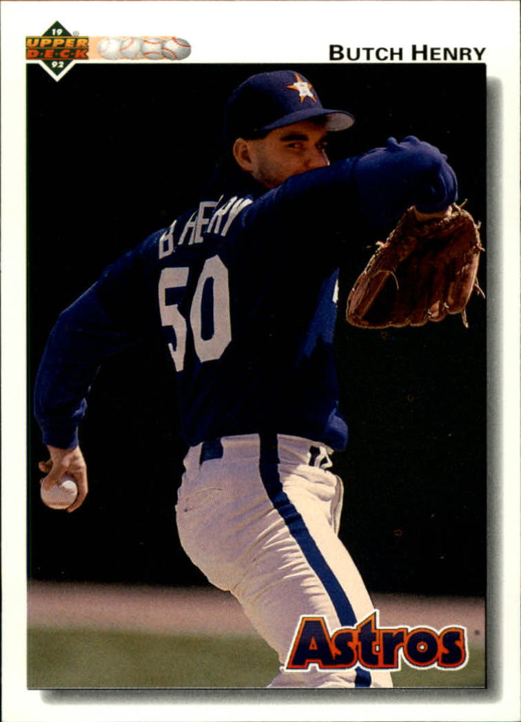1992 Upper Deck #796 Butch Henry