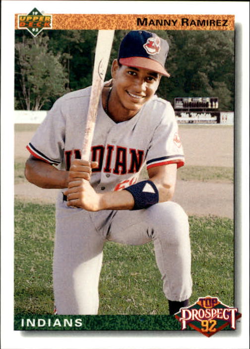 1992 Upper Deck Gold Hologram #63 Manny Ramirez TP