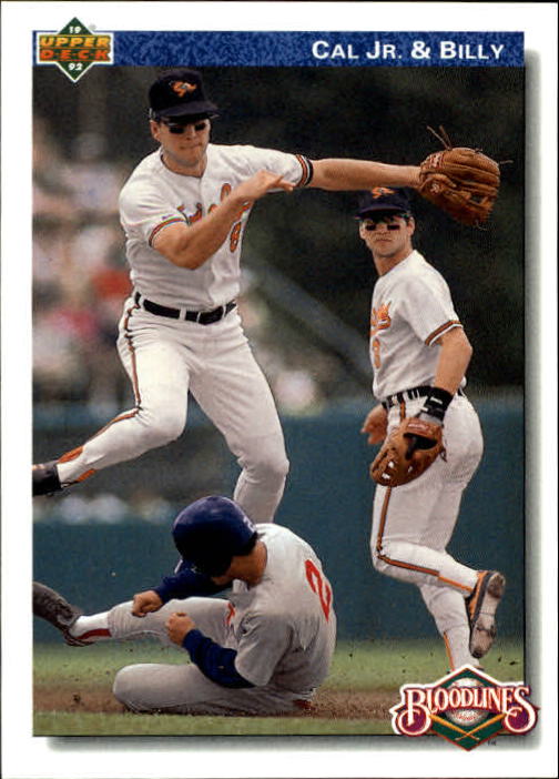 1992 Upper Deck Gold Hologram #82 Ripken Brothers