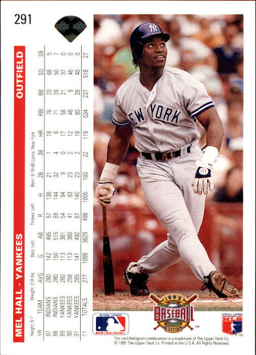 1992 Upper Deck Gold Hologram Baseball Card Pick 281 565 EBay