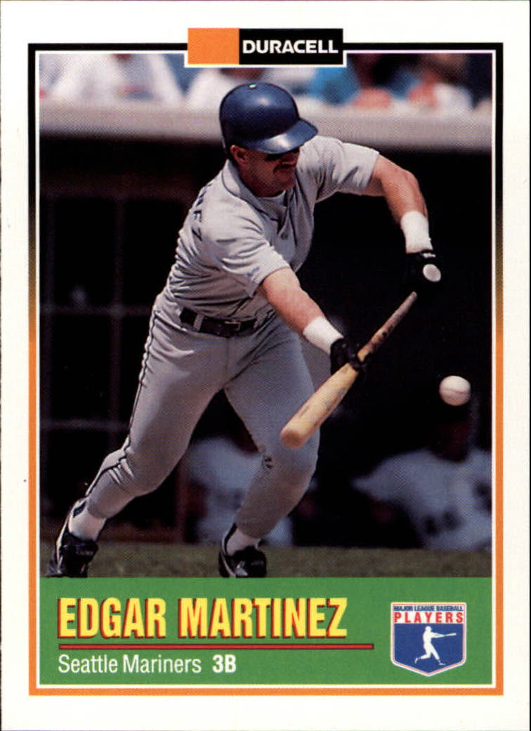 1993 Duracell Power Players I #6 Edgar Martinez