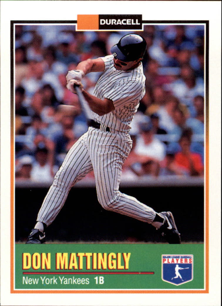 1993 Duracell Power Players I #19 Don Mattingly