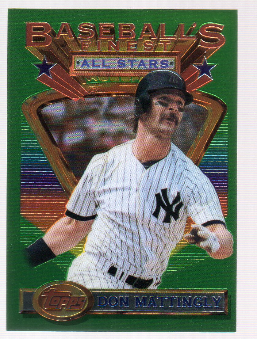 1993 Finest Promos #98 Don Mattingly AS